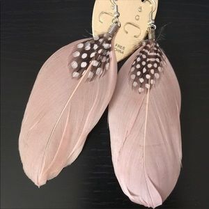 Feather Boho Earrings